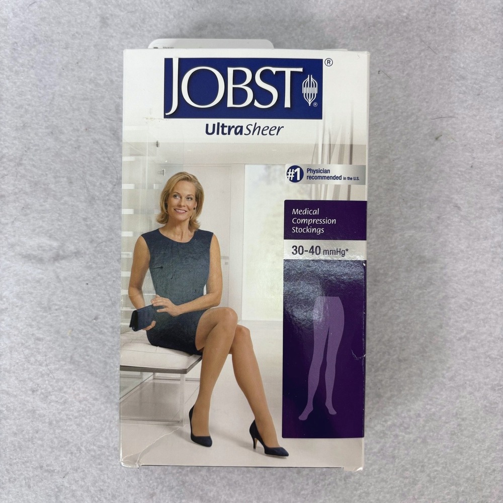 JOBST Honey UltraSheer 30-40 mmHg Compression Stockings Women Medium Medical